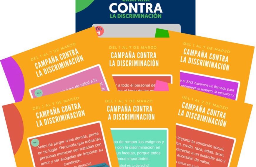 &ldquo;Semana contra la discriminaci&oacute;n&rdquo; Una campa&ntilde;a que nos une.