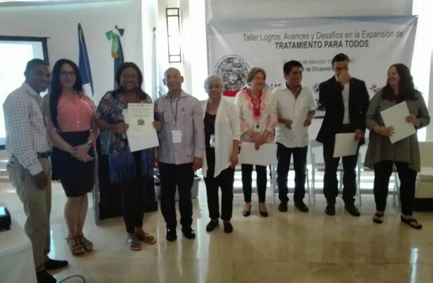 Reconocen hospital Francisco A. Gonzalvo por brindar servicios con calidad y humanizaci&oacute;n a pacientes con VIH