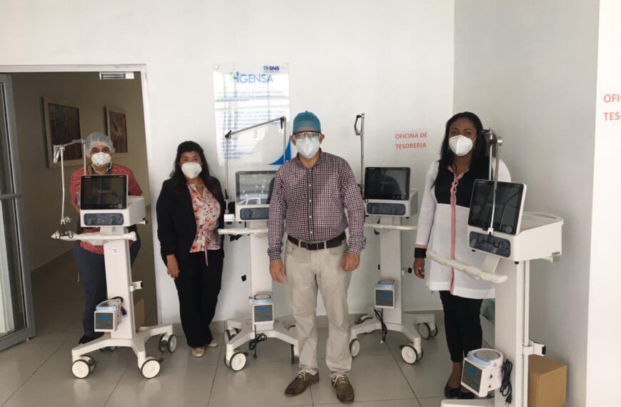 Hospital General y de Especialidades Nuestra Se&ntilde;ora de La Altagracia recibe nuevos ventiladores para pacientes Covid 19