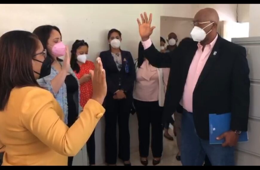 Director Regional de Salud Este juramenta nueva gerente de &Aacute;rea de Salud en el Seibo y ratifica a directora de hospital de esa provincia