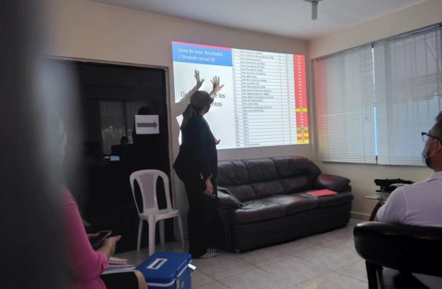 SNS realiza Taller de socializaci&oacute;n con los Gerentes de &aacute;reas&nbsp;y Encargados&nbsp; de Laboratorios de la Regi&oacute;n Este